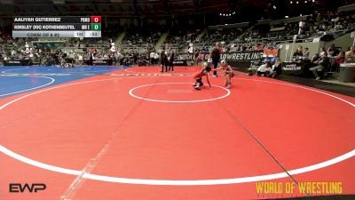 68 lbs Consi Of 8 #2 - Aaliyah Gutierrez, Pomona Elite Girls vs Kinsley (KK) Kothenbeutel, MN Elite