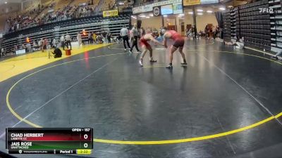 157 lbs Cons. Round 3 - Chad Herbert, Labette CC vs Jais Rose, Unattached