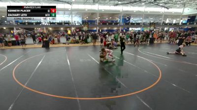 113 lbs Cons. Round 3 - Kenneth Placer, Eagle Empire vs Zachary Leto, Unattached