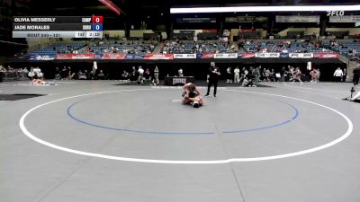 131 lbs Cons. Round 3 - Olivia Messerly, Campbellsville vs Jade Morales, Southern Oregon