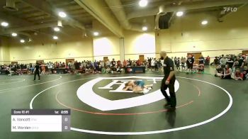 122 lbs Cons 16 #1 - Addyson Vancott, Stallions Wrestling Club vs Madison Worden, Gold Rush Wrestling