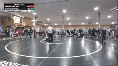 62 lbs Quarterfinal - Kamden Maloney, Covington vs Christian Wivell, Dillsburg