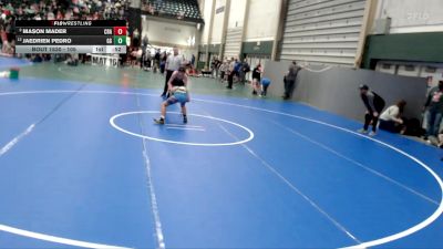 105 lbs Cons. Round 3 - Mason Mader, Crawford vs Jaedrien Pedro, GI Grapplers