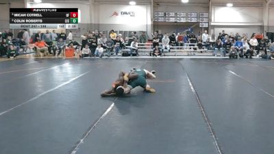 149 lbs Cons. Semi - Micah Cotrell, Findlay vs Colin Roberts, Lake Erie