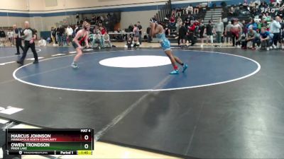 139 lbs Champ. Round 1 - Marcus Johnson, Minneapolis North Community vs Owen Trondson, Prior Lake