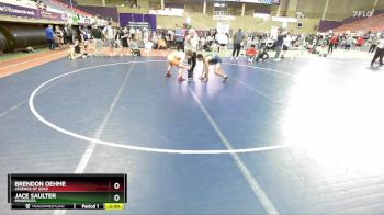 119-123 lbs Round 2 - Brendon Oehme, Legends Of Gold vs Jace Saulter, Minnesota