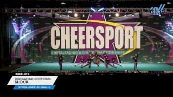 Douglasville Cheer Stars - Shock [2025 L2 Junior - D2 - Small - C Day 3] 2025 CHEERSPORT National All Star Cheerleading Championship