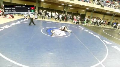 144 lbs Champ. Round 2 - Ethan Paul, Quincy (Sr.) vs Samuel Dial, Olney