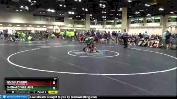 113 lbs Round 3 (8 Team) - Aaron Morris, Montana Williston vs Shenard Williams, Greenwave Grapplers