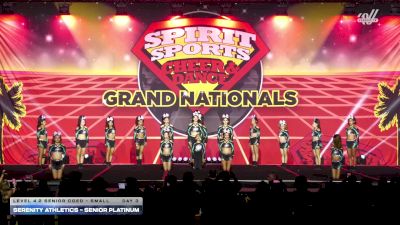 Serenity Athletics - Senior Platinum [2026 L4.2 Senior Coed - Small Day 3] 2026 Spirit Sports Grand Nationals