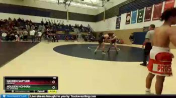 182 lbs Cons. Round 3 - Hayden Sattler, Colville vs Holden Hohman, Mt. Spokane
