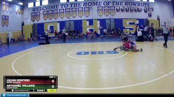 126 Gold Round 1 - Nathaniel Williams, South Dade vs Julian Montero, Doral Academy