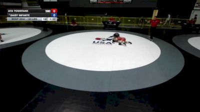 120 lbs 1st Place Match - Aya Yoshitake, Titan Mercury Wrestling Club (TMWC) vs Daisy Infante