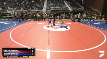 56 lbs Cons. Round 2 - Triton Barnum, Torrington Wrestling Club vs Dalton Bankert, Worland Wrestling Club