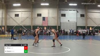 Quarterfinal - Gerald Wiza, Northwest Kansas Technical College vs Gavin Eason, Chadron State