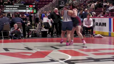 235 lbs First Round - Addyson Munro, Bethlehem Liberty-G vs Noelani Knott, Dallastown-G