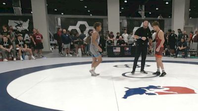57 kg Cons. Rd Of 64 - Tyson Roach, Arkansas Regional Training Center vs Jhey Sarique, South San Francisco Gator WC