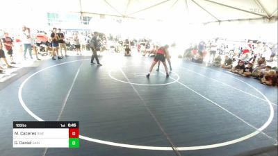 165 lbs Consi Of 32 #2 - Miguel Caceres, Riverside Rascals vs George?s Daniel, Saint Augustine