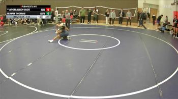 144 lbs Cons. Round 3 - Isaiah Thomas, Edmonds-Woodway vs Aron Allen-Jack, Rogers