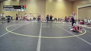 50 lbs Consi Of 4 - Xena Burgara, 208 Spartans vs Madison Latinis, Gold Rush Wr Ac