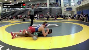 120 lbs Champ. Round 2 - Leroy Gill, Tinora vs Clayton Giesige, Patrick Henry