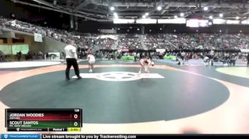 126 lbs Champ. Round 1 - Scout Santos, Mt. View Oregon vs Jordan Woodies, Owyhee
