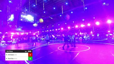 3rd Place - Holdyn Willden, 208 Badgers vs Kaeden Bonilla, Brush WC