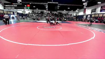 132 lbs Champ. Round 2 - Nikolai Salinas, Vista Del Lago vs Kayden Java, Vista Murrieta