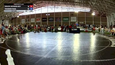 150 lbs Shiloh Jackson-Bey, Texas vs Thunder Page, Kansas