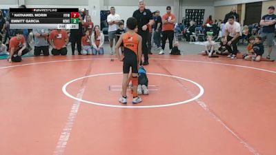 50-53 lbs Cons. Sub-semis - Jaxon Fundenberger, Texas Eagle Wrestling Academy vs Ryker Ehrich, Gladiator Wrestling Academy