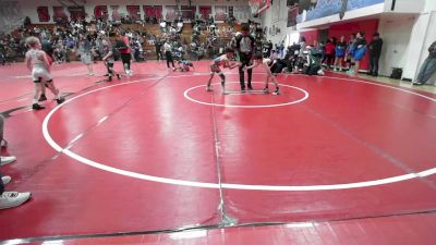 69-73 lbs Round 1 - Mateo Loza, Rough House vs Kainoa Sheldahl, Mantanona TC