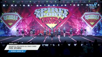 Palmetto Xplosion All Star Cheer - Fire Storm [2024 L1 Junior - D2 Day 2] 2024 Spirit Sports Myrtle Beach Nationals