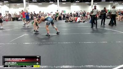 144 lbs Round 4 (6 Team) - Chase Householder, Flickr Boyz Batarangs vs Jacob Brua, Grease Monkey`s