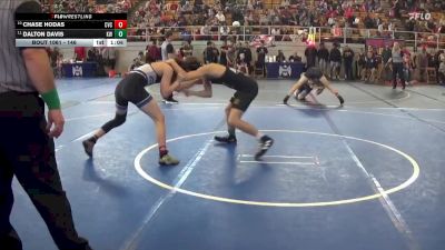 146 lbs Cons. Round 3 - Dalton Davis, Kingdom Wrestling vs Chase Hodas, CVCA