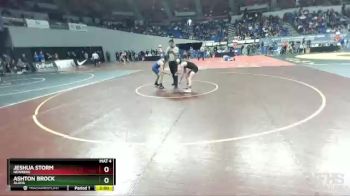 6A-145 lbs Champ. Round 2 - Jeshua Storm, Newberg vs Ashton Brock, Aloha