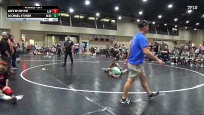 90 lbs Round 3 (6 Team) - Max Wheeler, Alabama Elite Red vs Michael Stoker, Williamson County WC