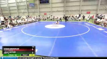 120 lbs Round 1 (16 Team) - Ethan Brownlee, North Carolina vs Adam Butler, Ohio