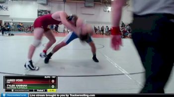 197 lbs Quarterfinal - Jared Voss, Coe vs Tyler Hannah, Wisconsin-Platteville