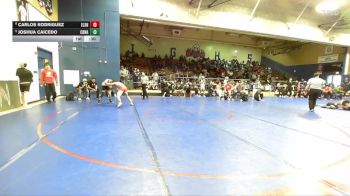 113 lbs Cons. Semi - Carlos Rodriguez, Elsinore vs Joshua Caicedo, Corona
