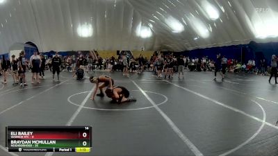 96 lbs Round 4 (8 Team) - Braydan McMullan, Neighborhood vs Eli Bailey, Warrior RTC