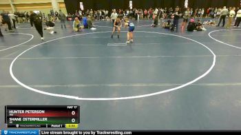 98 lbs Cons. Round 4 - Shane Ostermiller, AK vs Hunter Peterson, MN