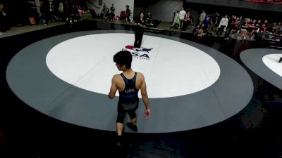 113 lbs Rey Villarreal, LAWA - Los Angles Wrestling Association vs Niko Selianitis, BAWA-Bay Area Wrestling Association