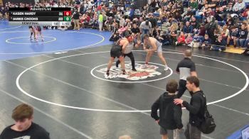 285 lbs Semifinal - Kasen Hardy, Salamanca vs James Crooks, Akron