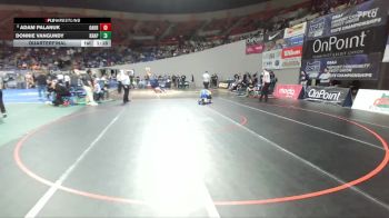 2A/1A Boys 113 Quarterfinal - Adam Palanuk, Oakridge Boys vs Donnie VanGundy, Knappa Boys