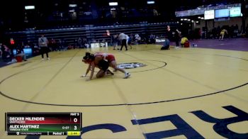 125 lbs Cons. Round 2 - Decker Milender, Unattached vs Alex Martinez, Trinidad State