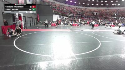 85 lbs Semifinal - Rhett Reuter, Evansville Wrestling Club vs Brooks Halverson, IGH/ RT Elite