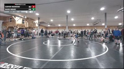105 lbs Semifinal - Carter Redmond, Milford vs David Wehry, Ashland