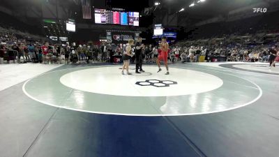190 lbs Champ. Rd Of 32 - Camden Crew, OK vs Elijah Hawes, UT
