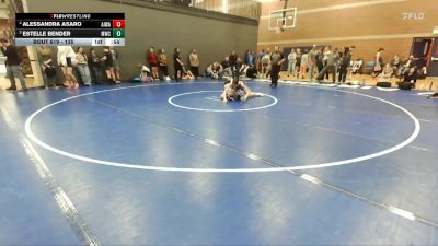 135 lbs Round 3 - Estelle Bender, Middleton Wrestling Club vs Alessandra Asaro, All In Wrestling Academy