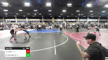 144 lbs Quarterfinal - Cooper Culver, Durham WC vs Max Gonzalez III, Red Wave WC